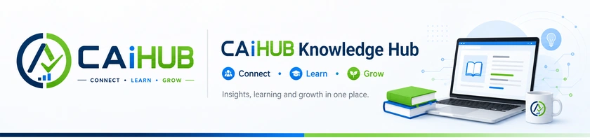 CAiHUB Knowledge Hub - Connect Learn Grow