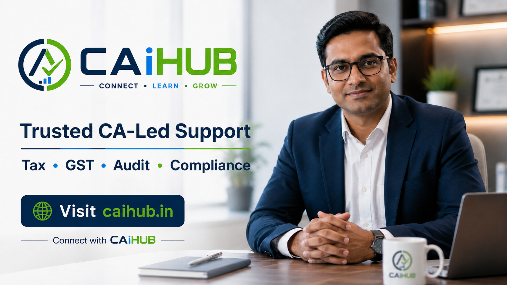 CAiHUB service concept banner